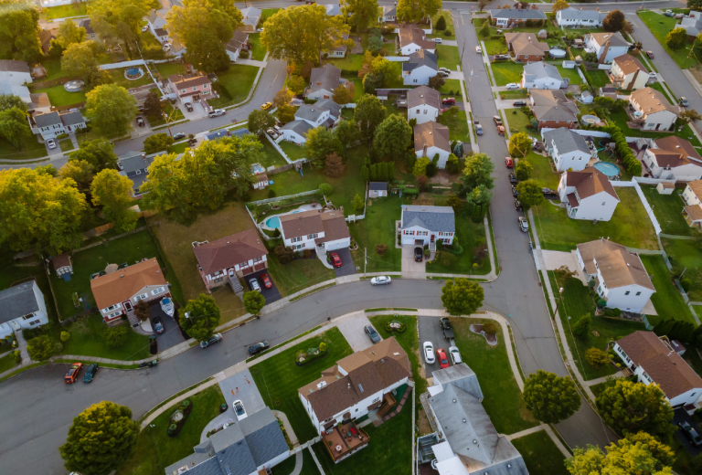 The geography of radon concept - Missouri neighborhood